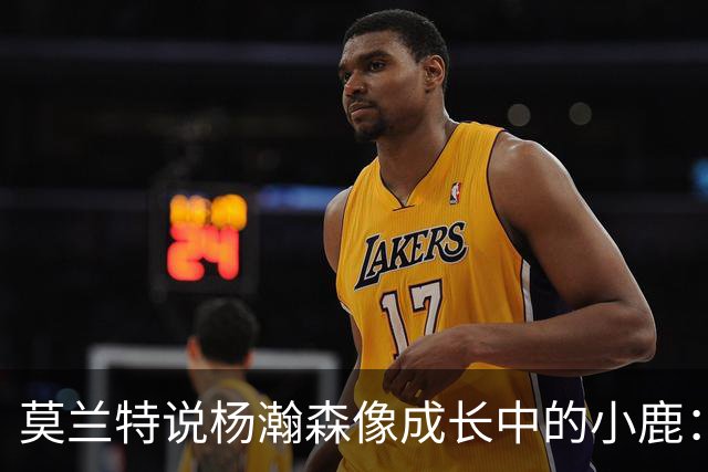 莫兰特说杨瀚森像成长中的小鹿：活力四射，创造力满满